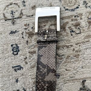 Michael Kors Snake Print Belt Bag
